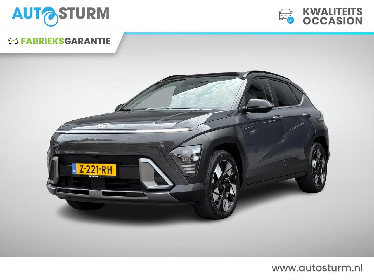 Hyundai Kona 1.6 GDI HEV Premium NL-Auto, Meest Luxe Uitvoering!