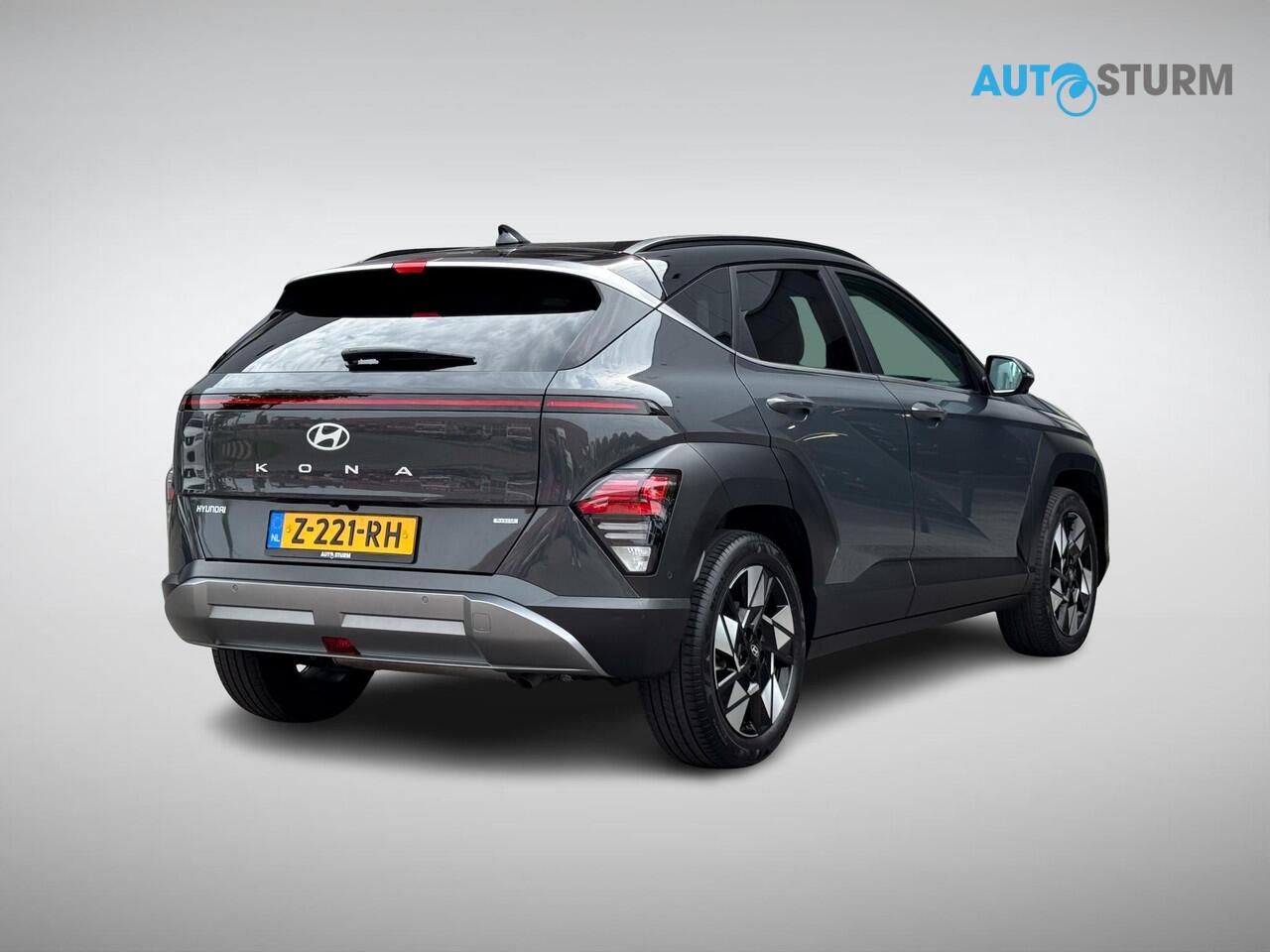 Hyundai Kona 1.6 GDI HEV Premium NL-Auto, Meest Luxe Uitvoering!
