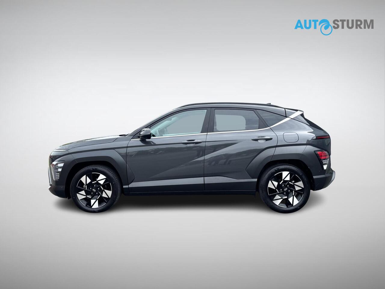 Hyundai Kona 1.6 GDI HEV Premium NL-Auto, Meest Luxe Uitvoering!