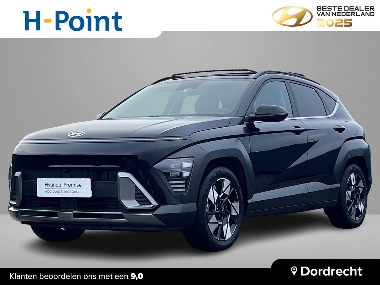 Hyundai Kona 1.6 GDI HEV 140 PK Comfort smart Sky++ | Schuifkanteldak | Premium interieur | 360o Camera | Fabrieksgarantie 08-2029 |