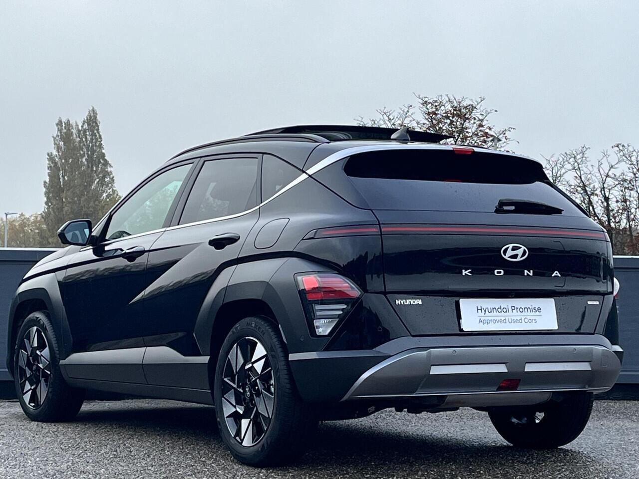Hyundai Kona 1.6 GDI HEV 140 PK Comfort smart Sky++ | Schuifkanteldak | Premium interieur | 360o Camera | Fabrieksgarantie 08-2029 |
