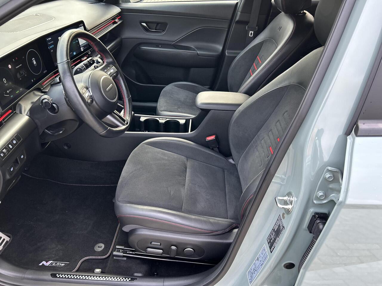 Hyundai Kona 1.6 GDI HEV N Line | All-Season banden|| Apple Carplay/Android Auto | 360 graden camera | Elektrische achterklep | Stoelverwarming/verkoeling | Adaptief Cruise Control |