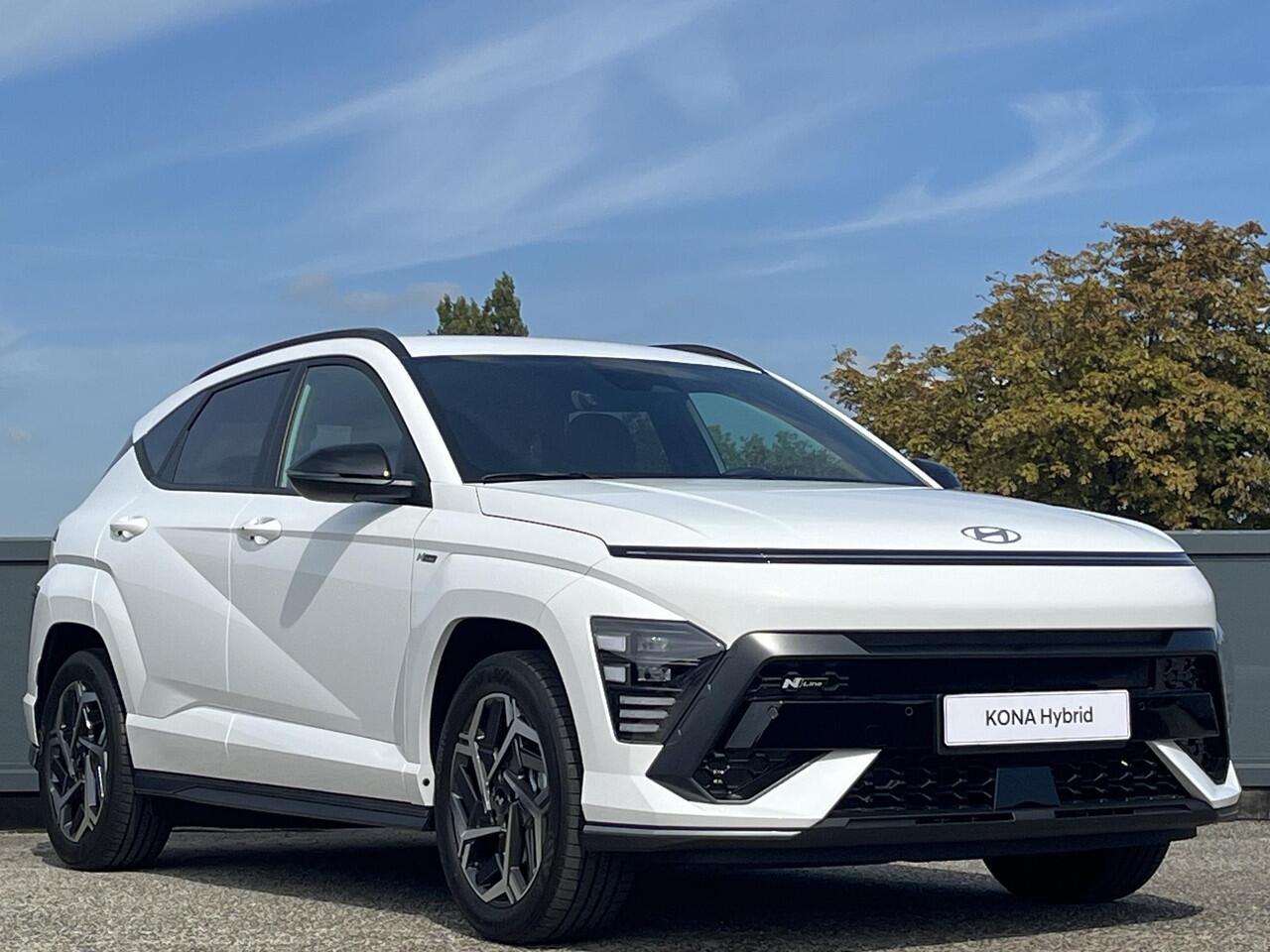 Hyundai Kona N Line Edition 1.6 GDI HEV 140pk AUTOMAAT | NAVI | APPLE CARPLAY / ANDROID AUTO | 18'' BI-COLOR LM-VELGEN | CAMERA | ADAPTIVE CRUISE |