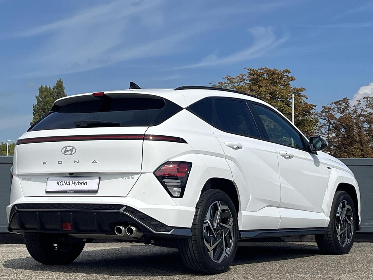 Hyundai Kona N Line Edition 1.6 GDI HEV 140pk AUTOMAAT | NAVI | APPLE CARPLAY / ANDROID AUTO | 18'' BI-COLOR LM-VELGEN | CAMERA | ADAPTIVE CRUISE |