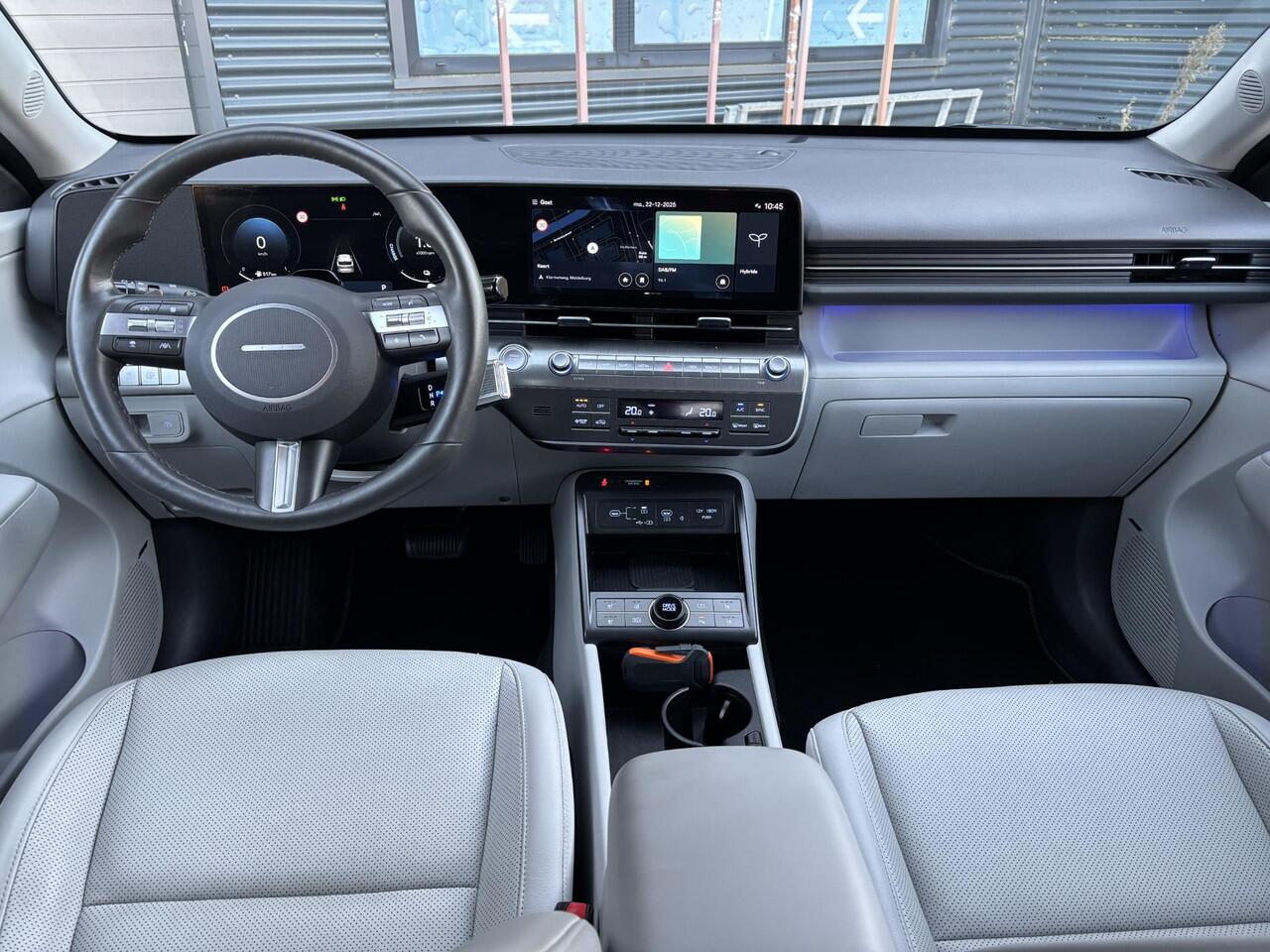 Hyundai Kona 1.6 GDI HEV Premium NL-Auto, Meest Luxe Uitvoering!