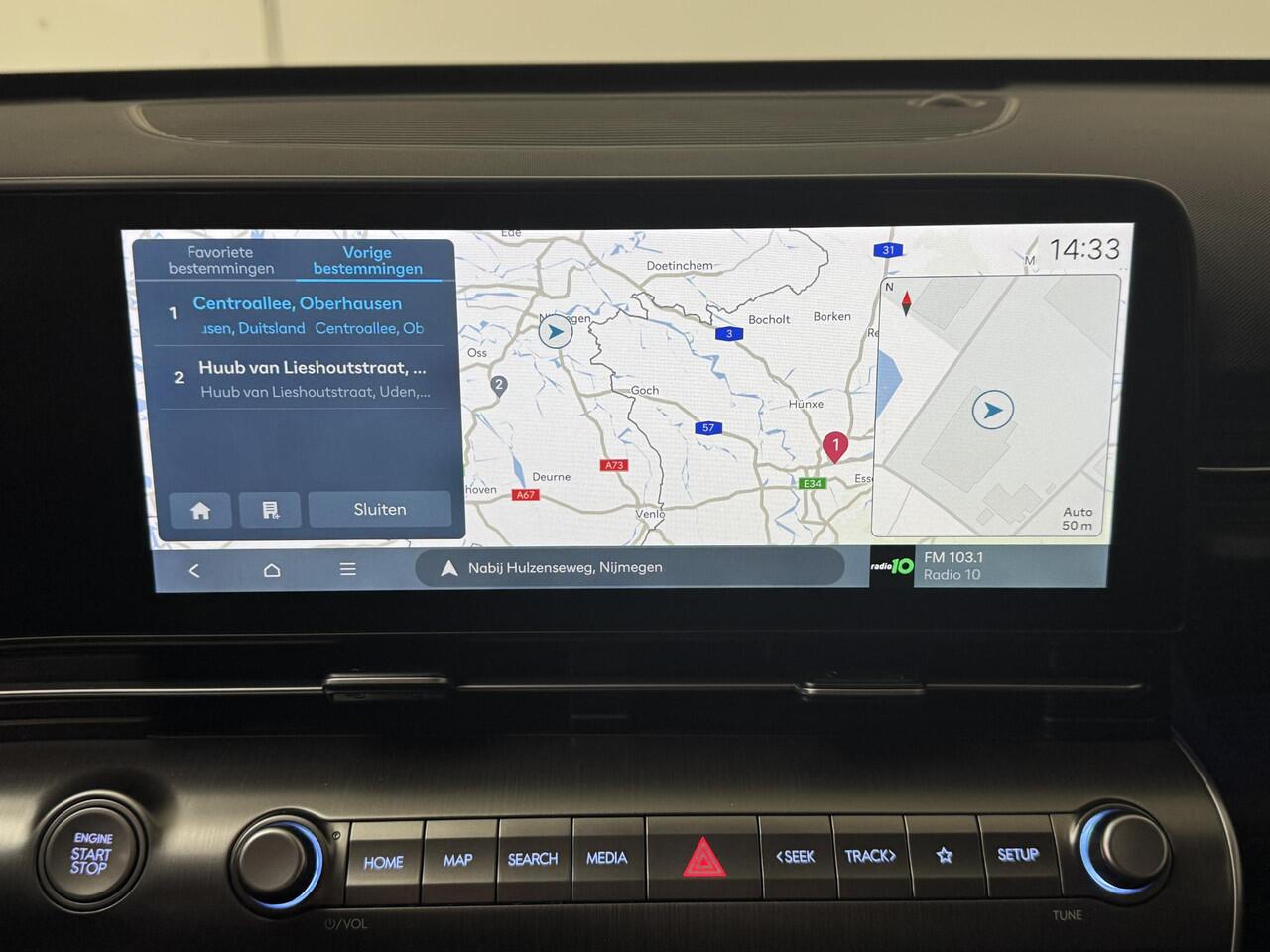 Hyundai Kona 1.6 GDI HEV Premium | 360° Camera | Navigatie | Leder | Adaptive Cruise Control |