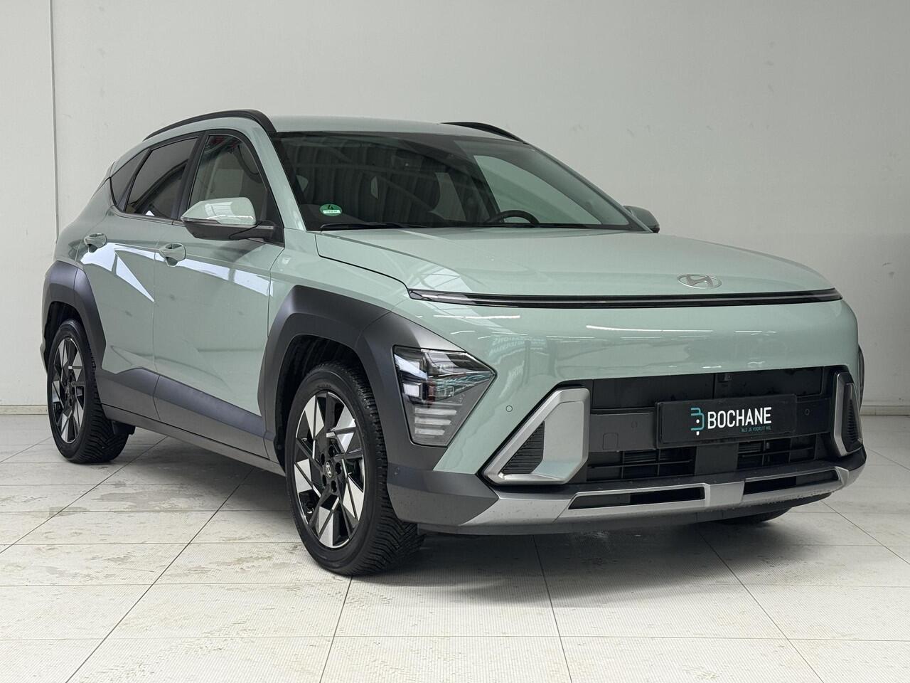 Hyundai Kona 1.6 GDI HEV Premium | 360° Camera | Navigatie | Leder | Adaptive Cruise Control |