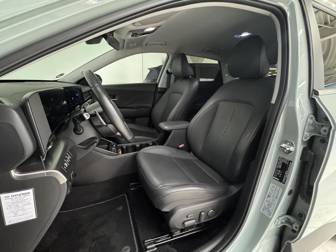 Hyundai Kona 1.6 GDI HEV Premium | 360° Camera | Navigatie | Leder | Adaptive Cruise Control |