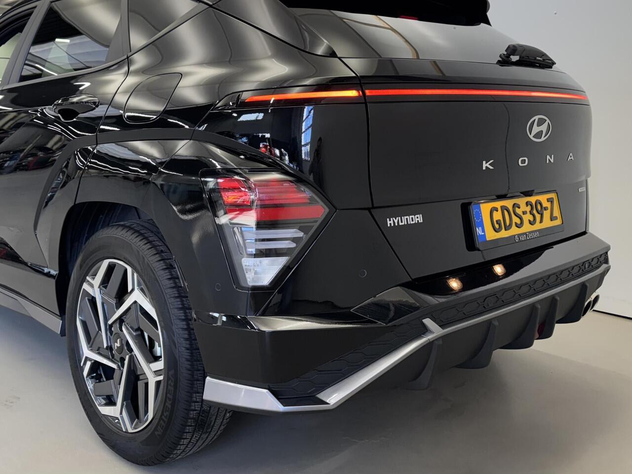 Hyundai Kona 1.6 GDI HEV N Line Sky | Panoramadak | Zeer Compleet | NL Auto | Garantie tot 13-7-2029 | Rijklaarprijs