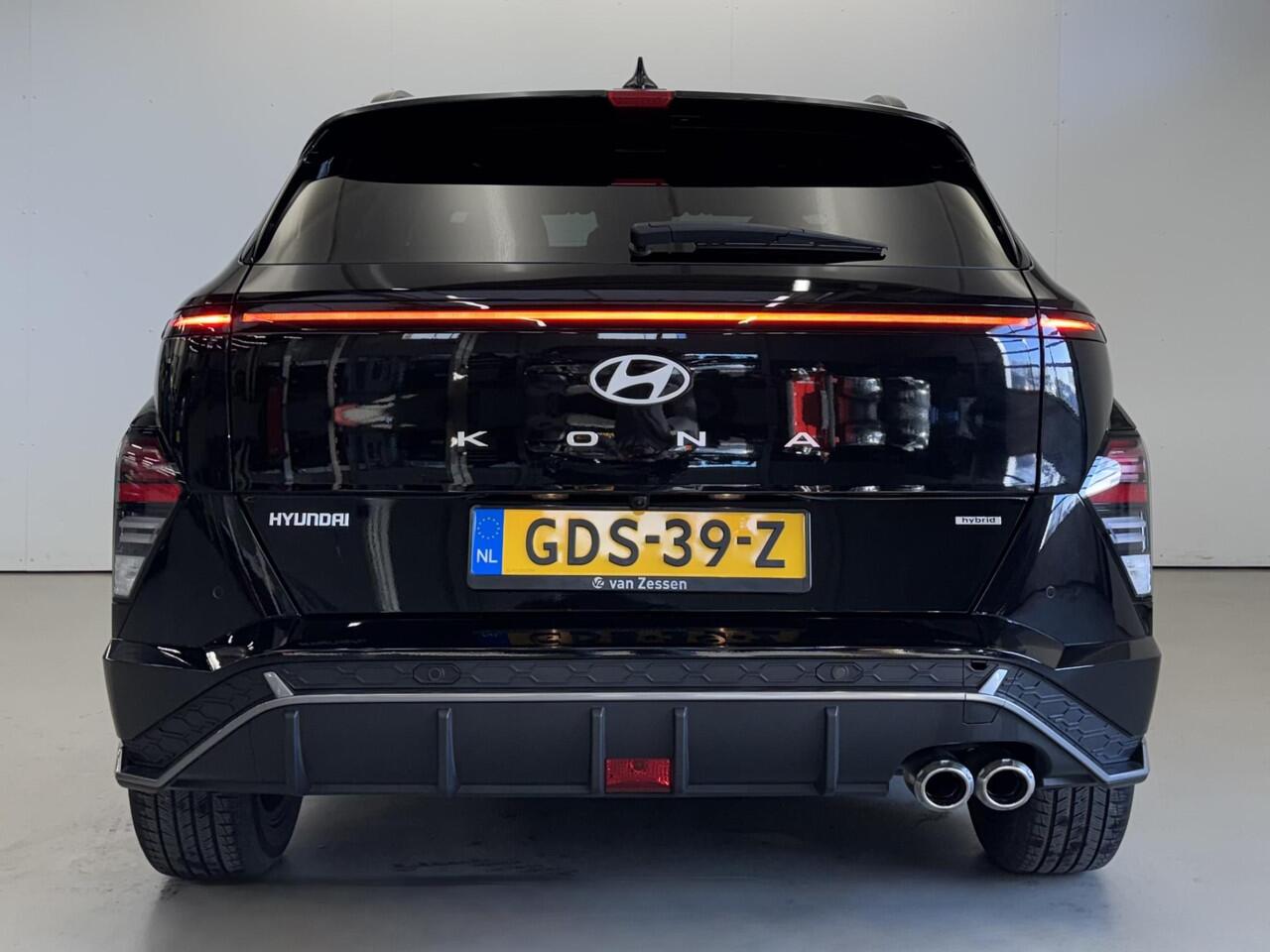Hyundai Kona 1.6 GDI HEV N Line Sky | Panoramadak | Zeer Compleet | NL Auto | Garantie tot 13-7-2029 | Rijklaarprijs