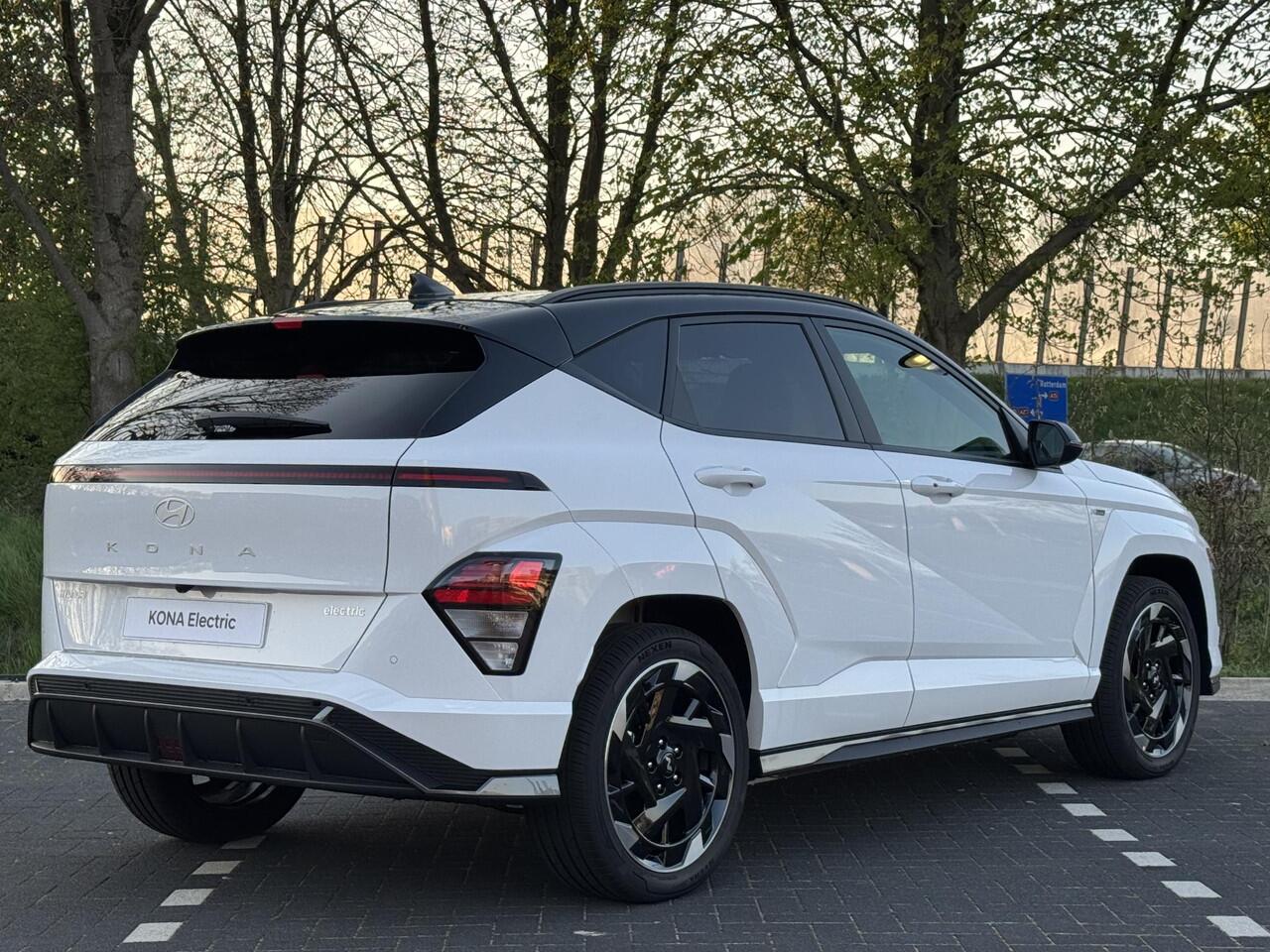 Hyundai Kona Electric N Line Edition 65.4 kWh |¤5490 KORTING|CAMERA|NAVIGATIE|STOEL/STUURVERWARMING|