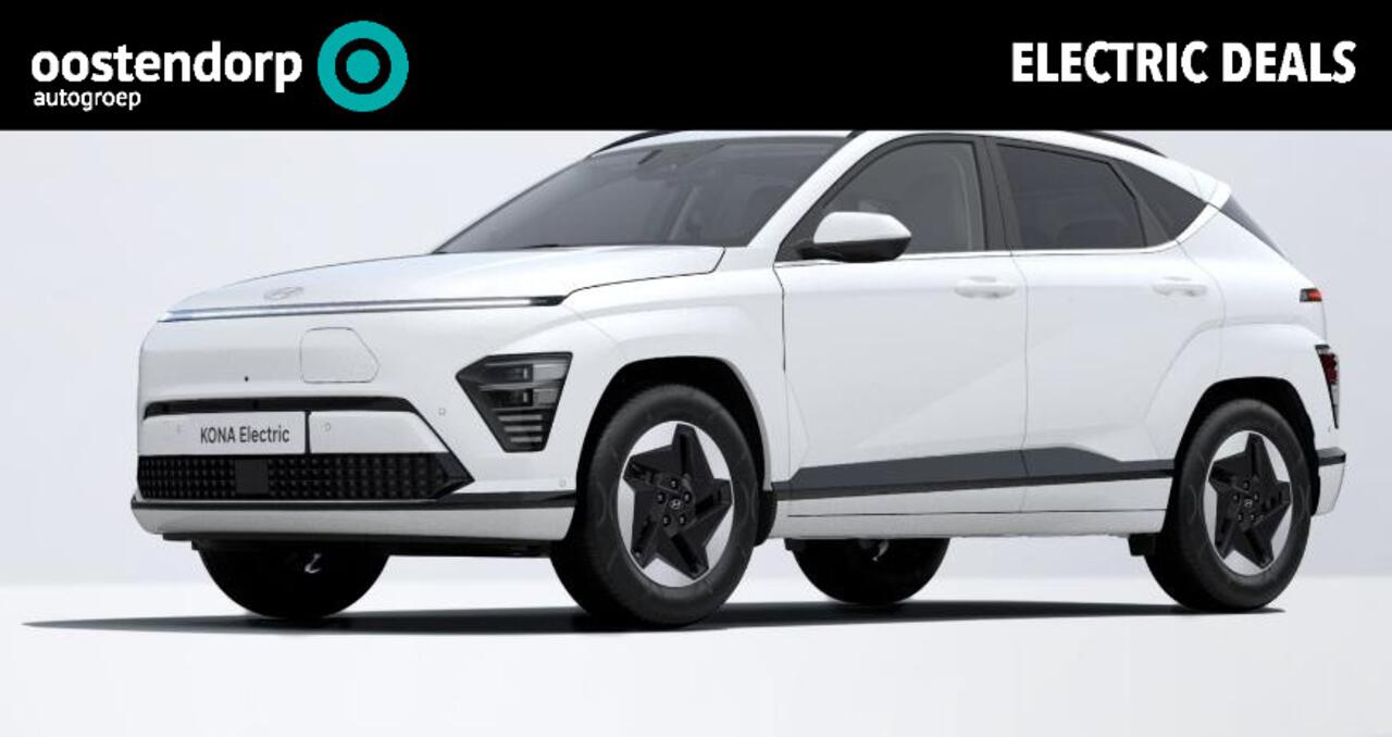 Hyundai Kona Electric Premium 64.8 kWh | 7.500,- korting | Gratis laadstation t.w.v. 589,- | Uit voorraad leverbaar | Apple CarPlay/Android Auto | Cruise Control |