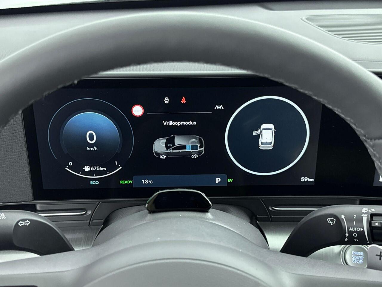 Hyundai Kona 1.6 GDI HEV Premium Sky | Apple carplay & Android auto | Leder | Schuifdak | Elektr. achterklep | Keyless | Navigatie