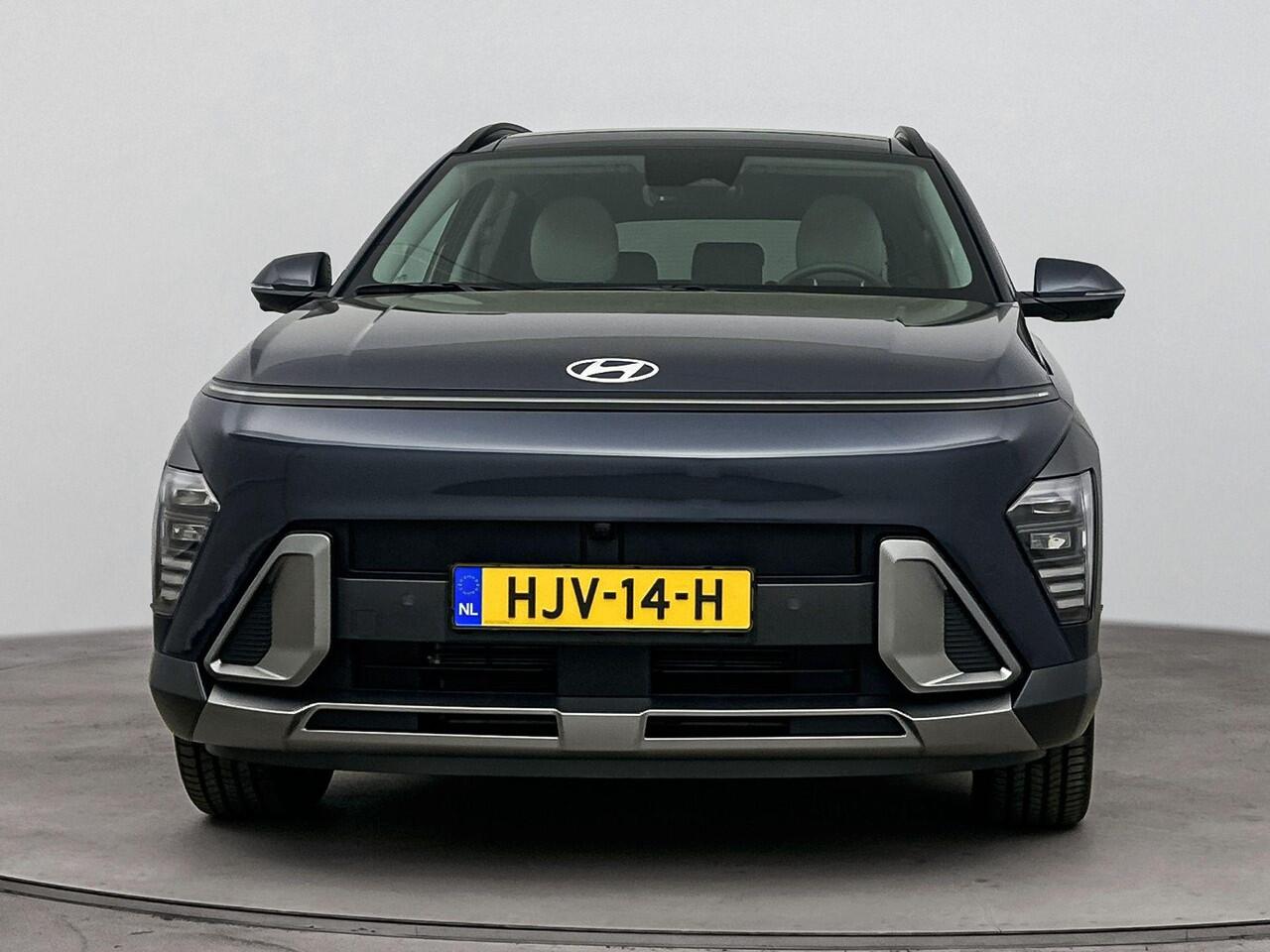 Hyundai Kona 1.6 GDI HEV Premium Sky | Apple carplay & Android auto | Leder | Schuifdak | Elektr. achterklep | Keyless | Navigatie