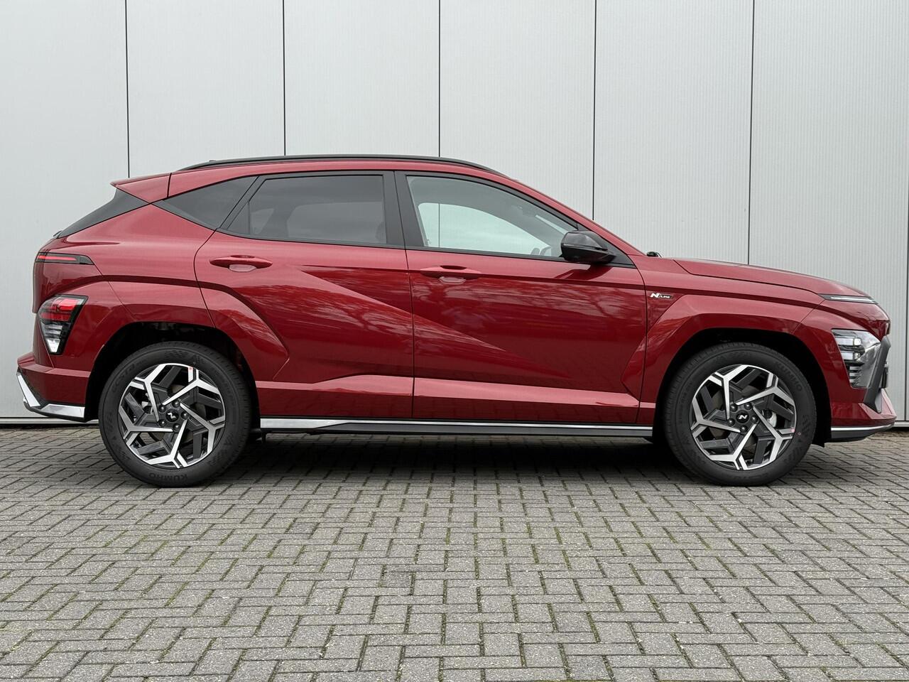 Hyundai Kona 1.6 GDI HEV N Line / Modeljaar 2026 / 3000 Korting / Stoelverkoeling / Stuurverwarming / Stoelverwarming Voor + Achter / Snel Leverbaar! /