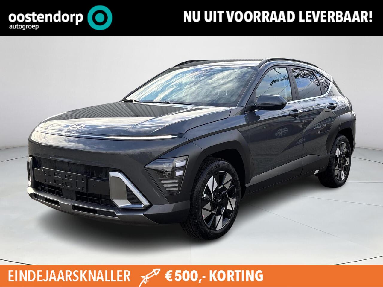 Hyundai Kona 1.6 GDI HEV Comfort Smart | 4.000,- korting! | Uit voorraad leverbaar! | Cruise Control | Navigatie | Camera | Lichtmetaal |