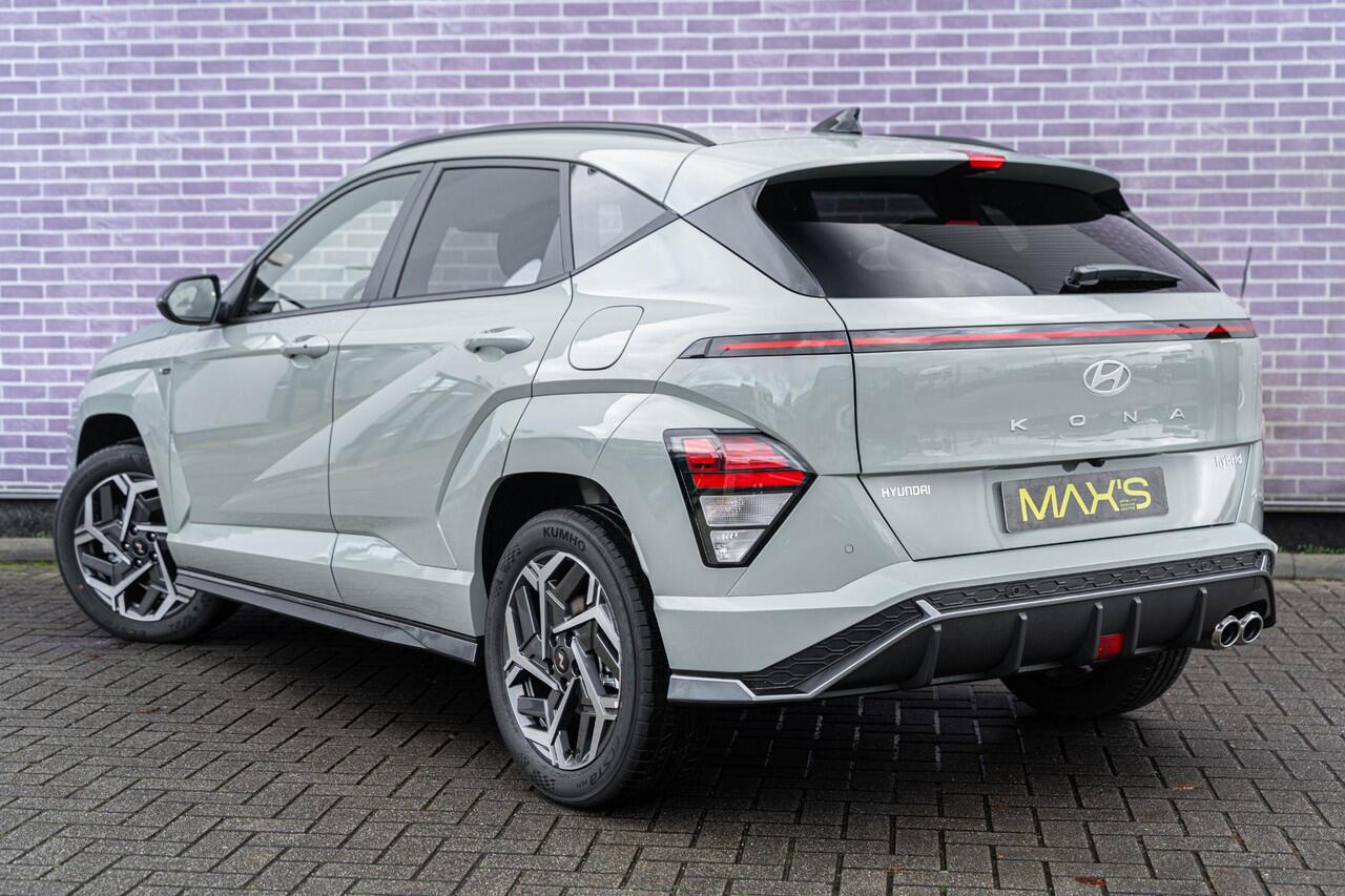 Hyundai Kona 1.6 GDI HEV N Line | Adaptive Cruise Control | Navigatie | Dodehoek Detectie | Climate Control | Achteruitrijcamera | Parkeersensoren |
