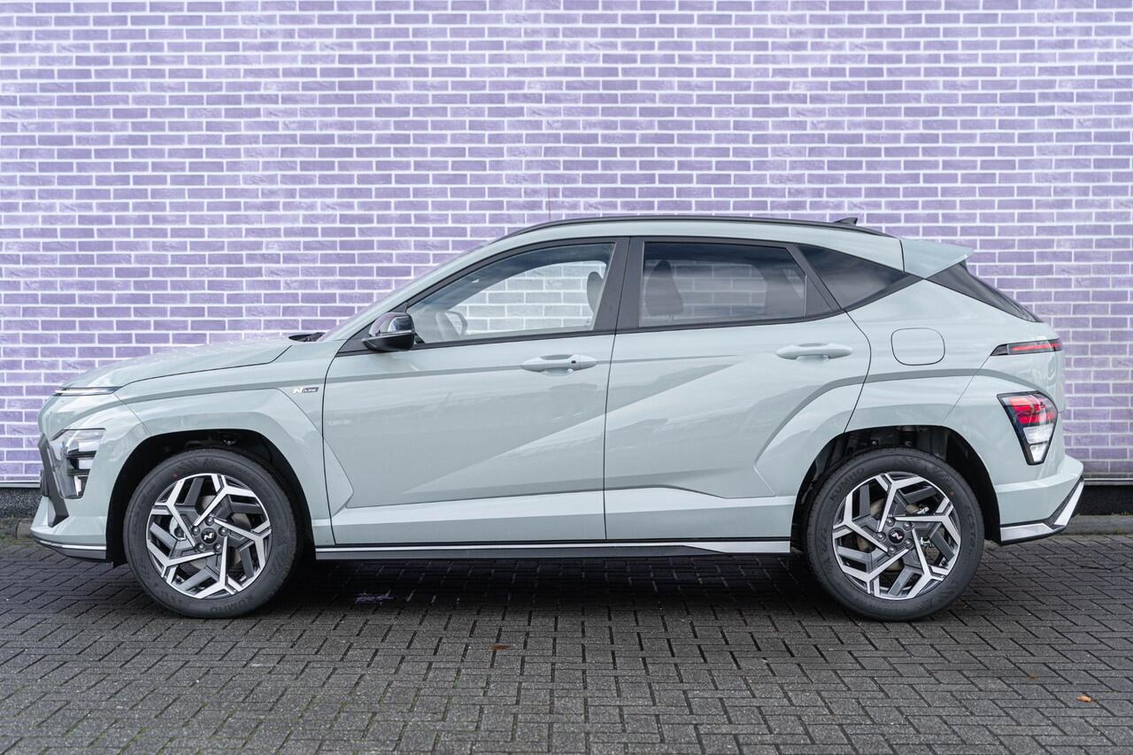 Hyundai Kona 1.6 GDI HEV N Line | Adaptive Cruise Control | Navigatie | Dodehoek Detectie | Climate Control | Achteruitrijcamera | Parkeersensoren |