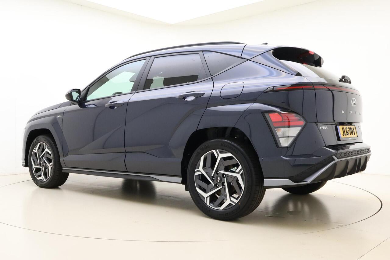 Hyundai Kona 1.6 GDI HEV N Line Hybride automaat | navigatie | Camera | Keyless | Draadloze telefoonlader | Adaptive cruise | Parkeer assistent | Lichtmetalen velgen