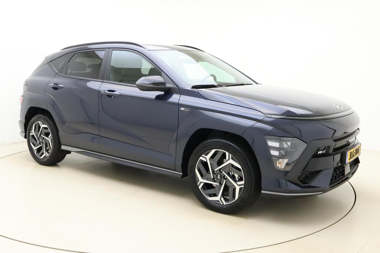 Hyundai Kona 1.6 GDI HEV N Line Hybride automaat | navigatie | Camera | Keyless | Draadloze telefoonlader | Adaptive cruise | Parkeer assistent | Lichtmetalen velgen
