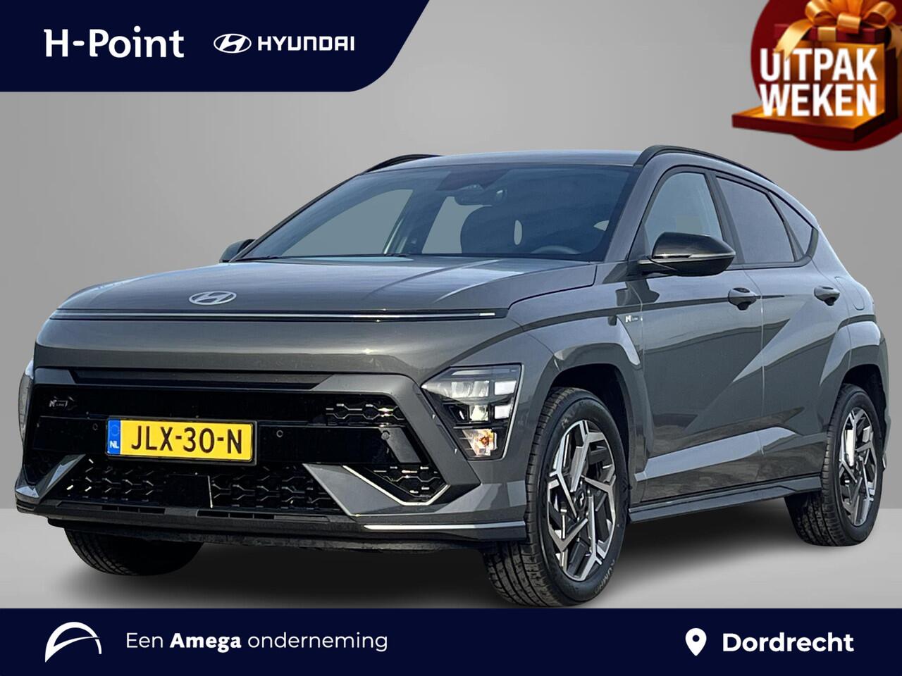 Hyundai Kona 1.6 GDI HEV N Line Edition | N-Line exterieur & Pack N-Line interieur | 18'' Lichtmetalen velgen 2-tone | Direct leverbaar | Donker getint glas |