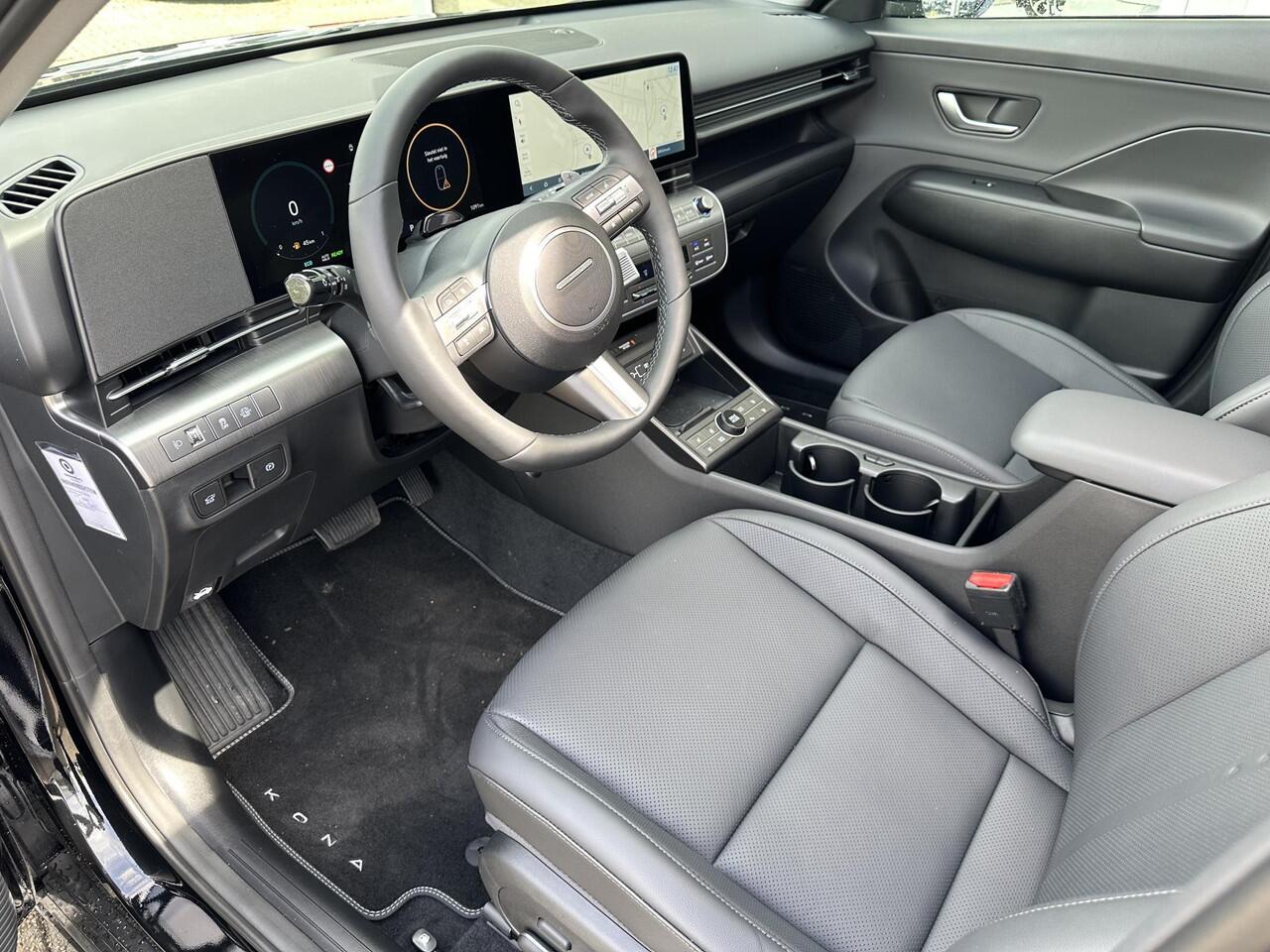 Hyundai Kona 1.6 GDI HEV Premium | Apple Carplay / Android Auto | Stoel Geheugen | Stoel / Stuur Verwarming | Elektrische Achterklep | Uit Voorraad Leverbaar |