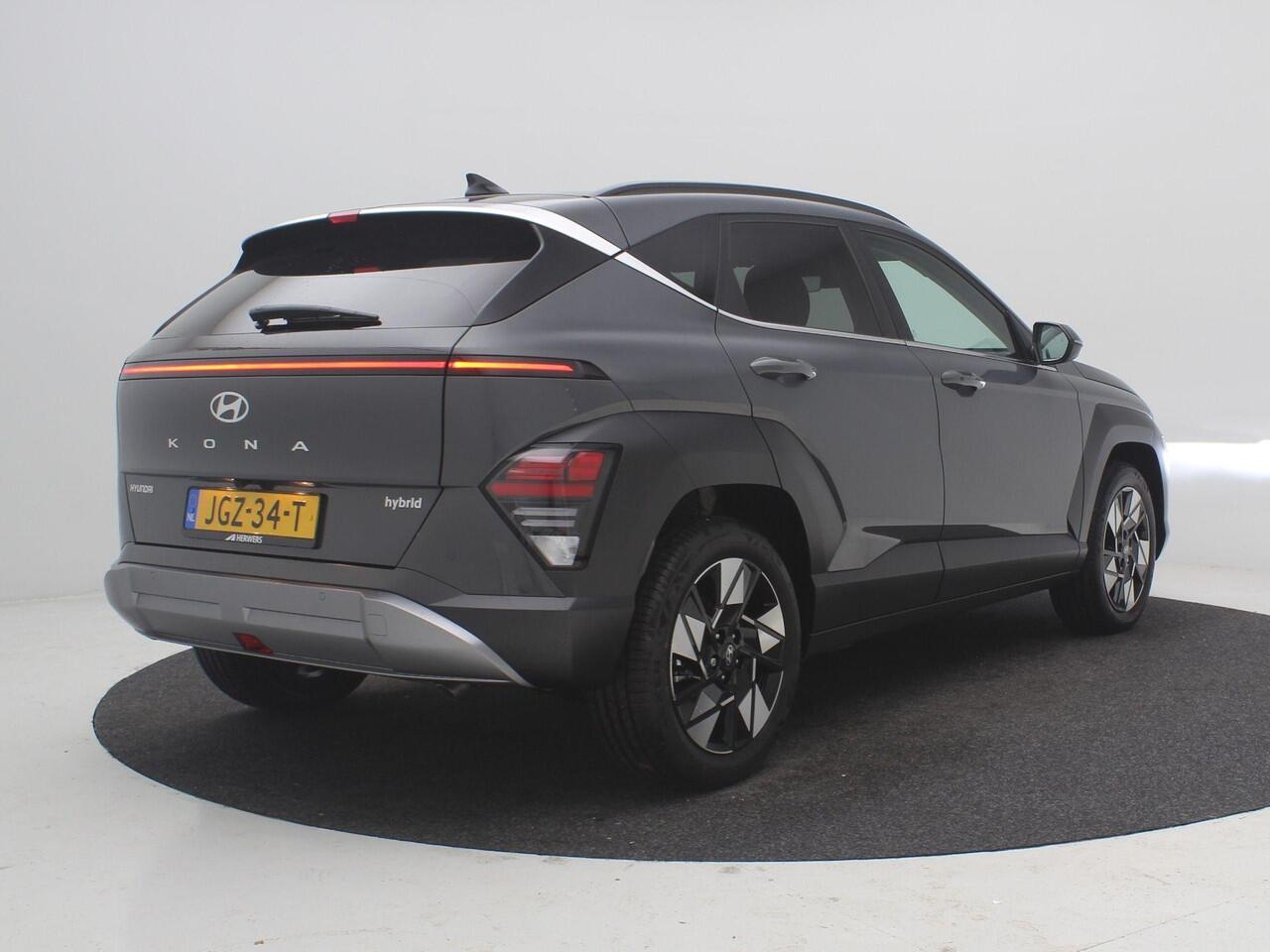 Hyundai Kona 1.6 GDI HEV Comfort Smart AUTOMAAT / Navigatie / 18" LMV / Adaptieve Cruise Control / Parkeersensoren voor en achter / NL Auto / 5 Jaar Fabrieksgarantie / Achteruitrijcamera /