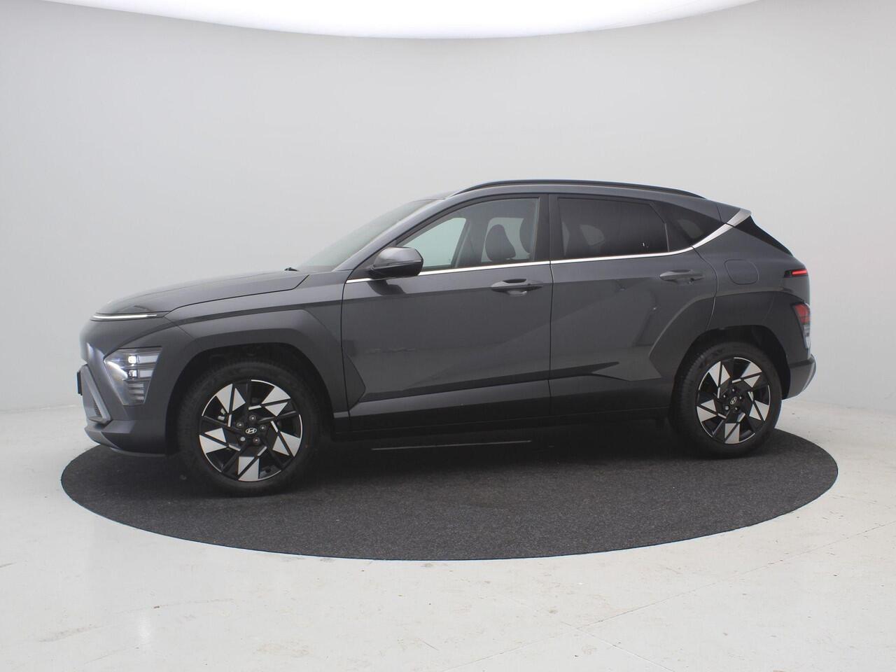Hyundai Kona 1.6 GDI HEV Comfort Smart AUTOMAAT / Navigatie / 18" LMV / Adaptieve Cruise Control / Parkeersensoren voor en achter / NL Auto / 5 Jaar Fabrieksgarantie / Achteruitrijcamera /