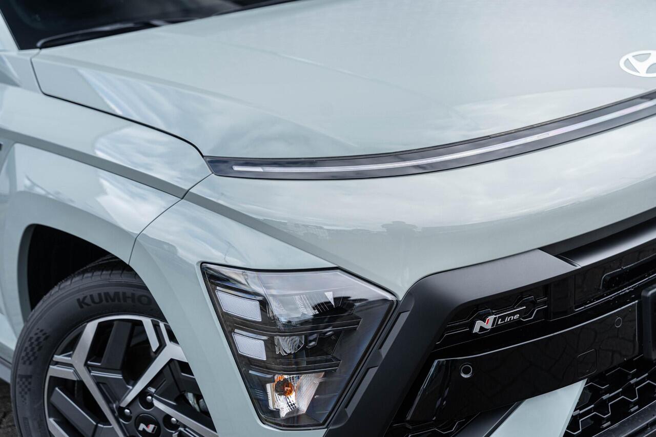 Hyundai Kona 1.6 GDI HEV N Line | Adaptive Cruise Control | Navigatie | Dodehoek Detectie | Climate Control | Achteruitrijcamera | Parkeersensoren |