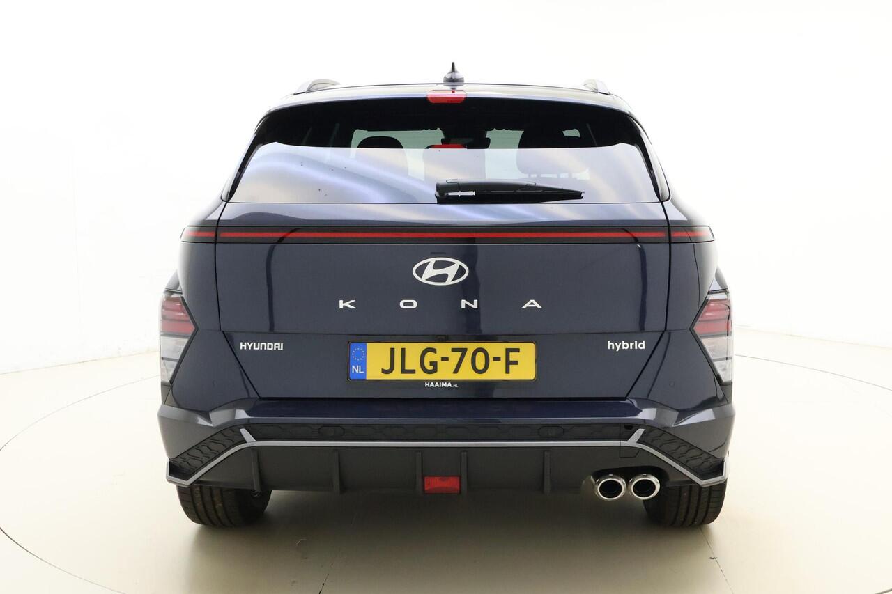 Hyundai Kona 1.6 GDI HEV N Line Hybride automaat | navigatie | Camera | Keyless | Draadloze telefoonlader | Adaptive cruise | Parkeer assistent | Lichtmetalen velgen