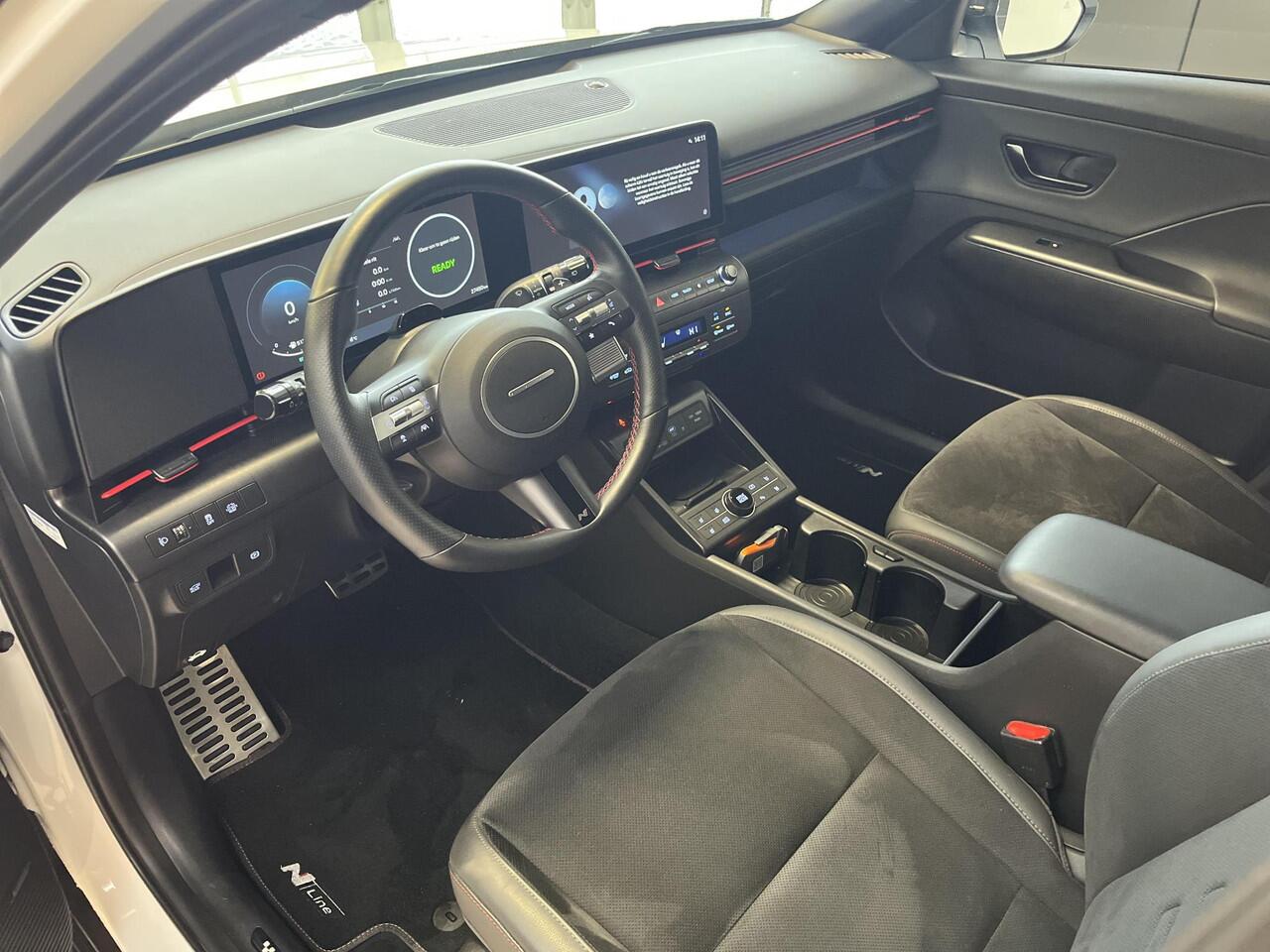 Hyundai Kona 1.6 GDI HEV N-line | Rijklaarprijs! | Geventileerde Stoelen | Memory Stoelen Elektrische | Bose |