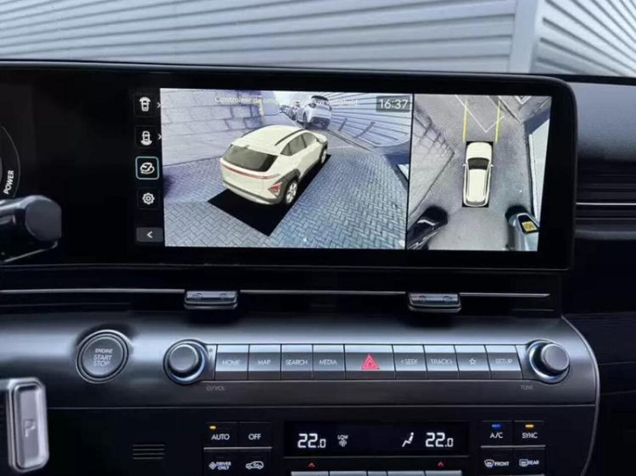 Hyundai Kona 1.6 GDI HEV Premium Sky | Zonnedak | Rijklaarprijs! | Elektrisch verstelbare stoelen | 360 Camera |