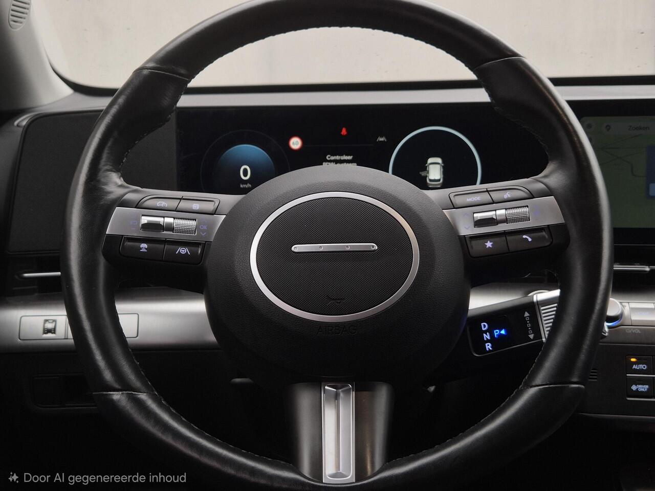 Hyundai Kona 1.6 GDI HEV Comfort Smart Automaat / Fabrieksgarantie tot 2-2030 / Stuur- & Stoelverwarming / Adaptief cruise control / Achteruitrijcamera / Climate control / Keyless Entry/Start / Apple Carplay Android Auto / Navigatie / Parkeersensoren voor en achter /