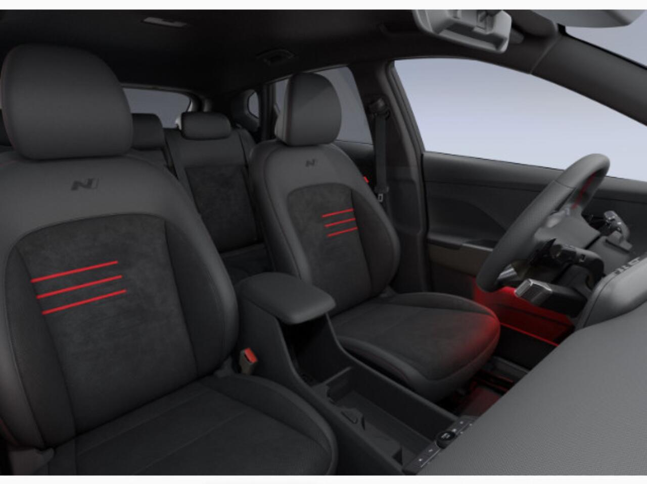 Hyundai Kona N Line Sky 1.6 GDI HEV 137pk | ¤4.200 KORTING | PANODAK | 360° CAMERA | ELEKTR. A. KLEP |