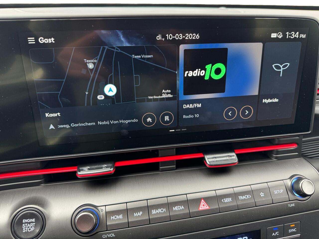 Hyundai Kona N Line 1.6 GDI HEV 137pk | ¤5.120 KORTING | STOELVERW. | DODEHOEKBEW. | 360° CAMERA | BLINDVIEW MONITOR |