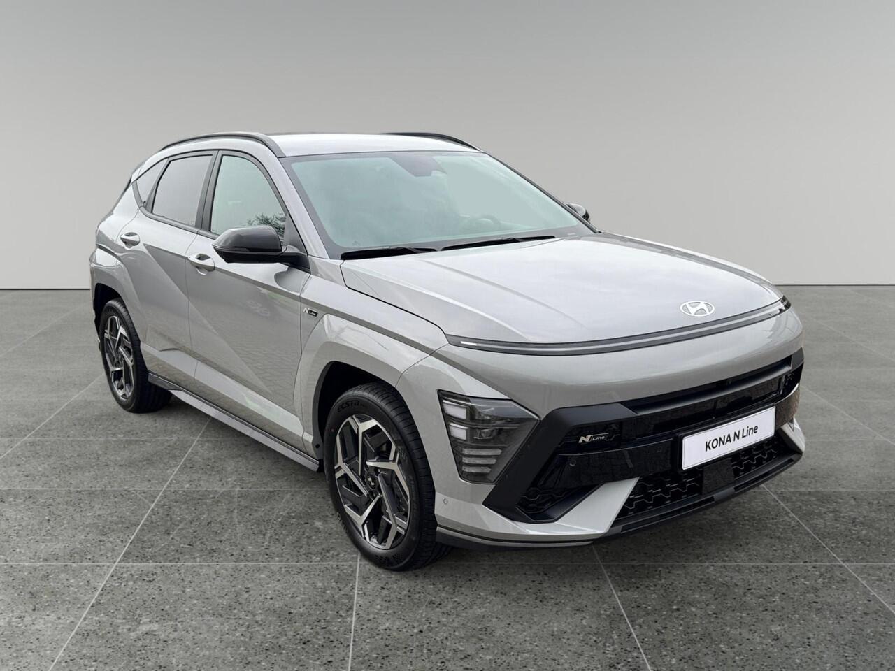 Hyundai Kona N Line 1.6 GDI HEV 137pk | ¤5.120 KORTING | STOELVERW. | DODEHOEKBEW. | 360° CAMERA | BLINDVIEW MONITOR |