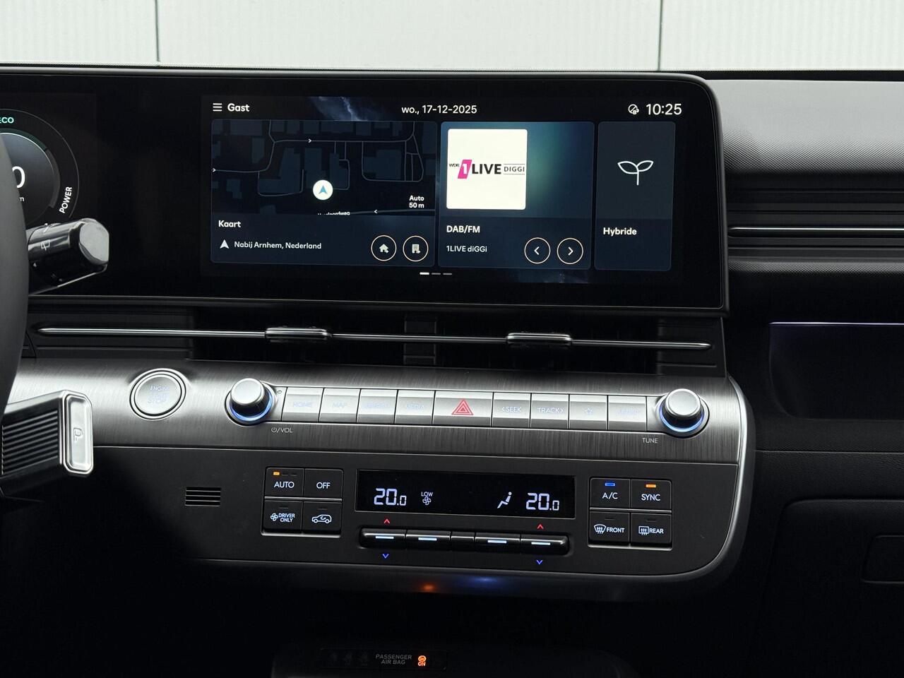 Hyundai Kona 1.6 GDI HEV Comfort Smart / 2.500 Voordeel / Stoel- & Stuurverwarming / Achteruitrijcamera / Digitaal Dashboard / 18 Inch /
