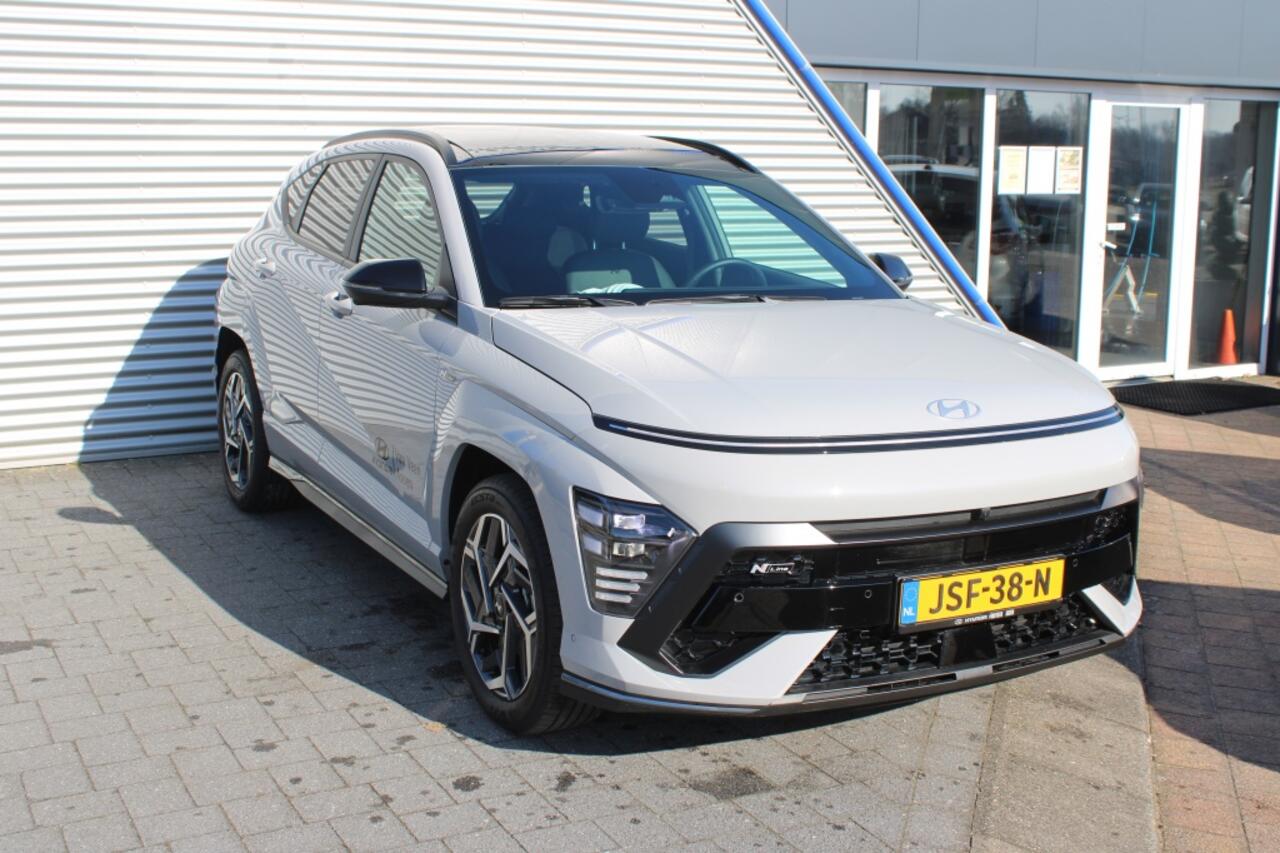 Hyundai Kona 1.6 GDI HEV N-Line Sky | 360 Camera | Full Led | Stoel -/ Stuurv