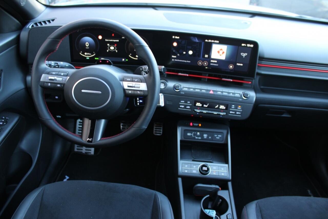 Hyundai Kona 1.6 GDI HEV N-Line Sky | 360 Camera | Full Led | Stoel -/ Stuurv