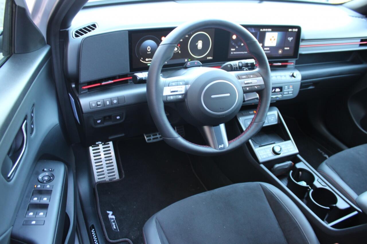 Hyundai Kona 1.6 GDI HEV N-Line Sky | 360 Camera | Full Led | Stoel -/ Stuurv