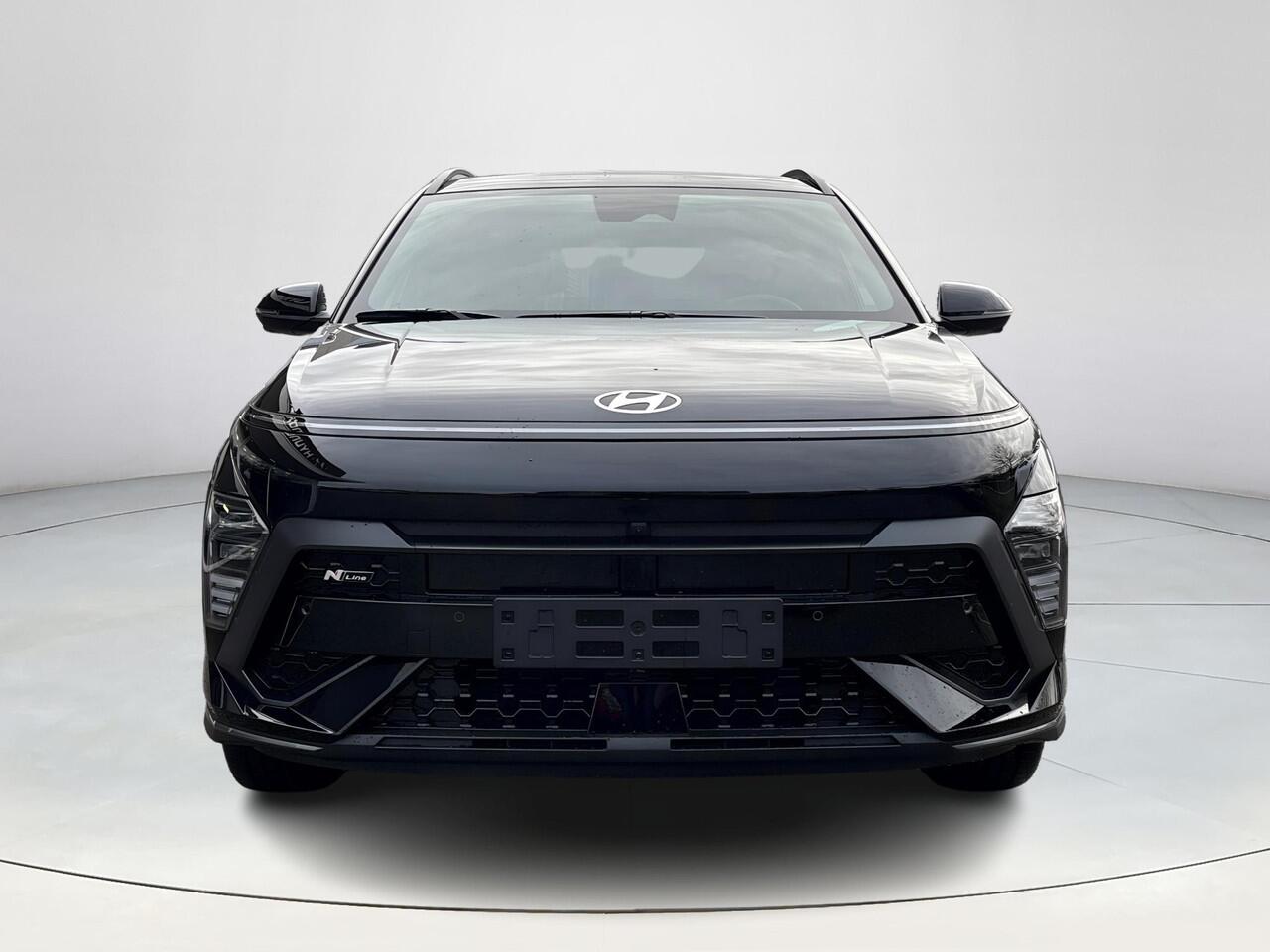 Hyundai Kona 1.6 GDI HEV N Line | Uit voorraad leverbaar! | 360 graden camera | Keyless entry en start | Stoel en stuurverwarming | Stoelventilatie | achterbank verwarmd | Adaptieve Cruise control | Parkeersensoren voor en achter |