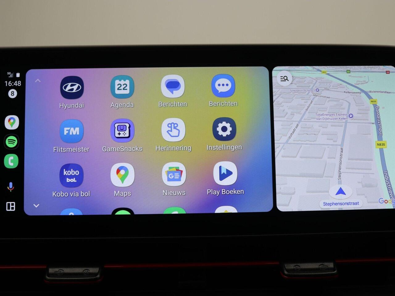 Hyundai Kona 1.6 GDI HEV N Line ¤2500,- Voordeel / Rijklaarprijs / Modeljaar 2026 / Navigatie / Apple & Android auto / Stuurverwarming / Stoelverwarming Voor + Achter /