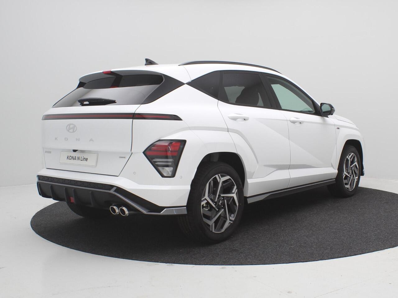 Hyundai Kona 1.6 GDI HEV N Line / ¤2500,- Voordeel / Rijklaarprijs / Modeljaar 2026 / Navigatie / Apple & Android auto / Stuurverwarming / Stoelverwarming Voor + Achter /