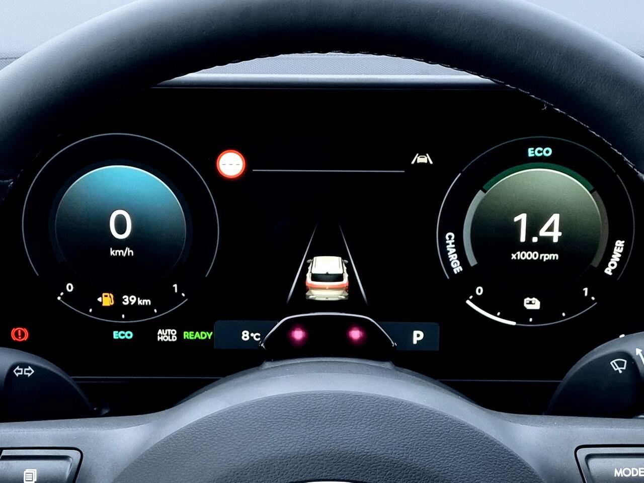 Hyundai Kona 1.6 GDI HEV Comfort Smart / ¤2500,- Voordeel / Snel Leverbaar / Elektronisch bedienbare Achterklep / Navigatie / Climate Control / Dodehoek Detectie /