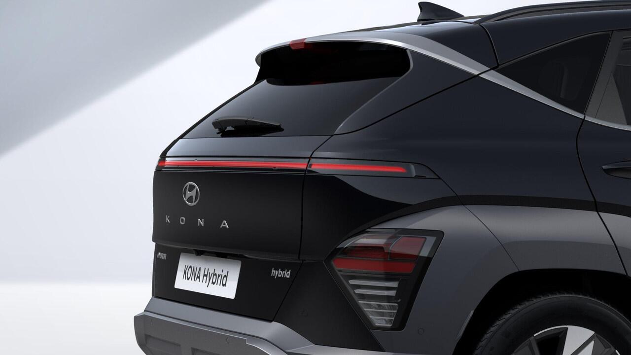 Hyundai Kona 1.6 GDI HEV Premium Sky | Zonnedak | Rijklaarprijs! | Elektrisch verstelbare stoelen | 360 camera | Apple CarPlay/Android Auto |