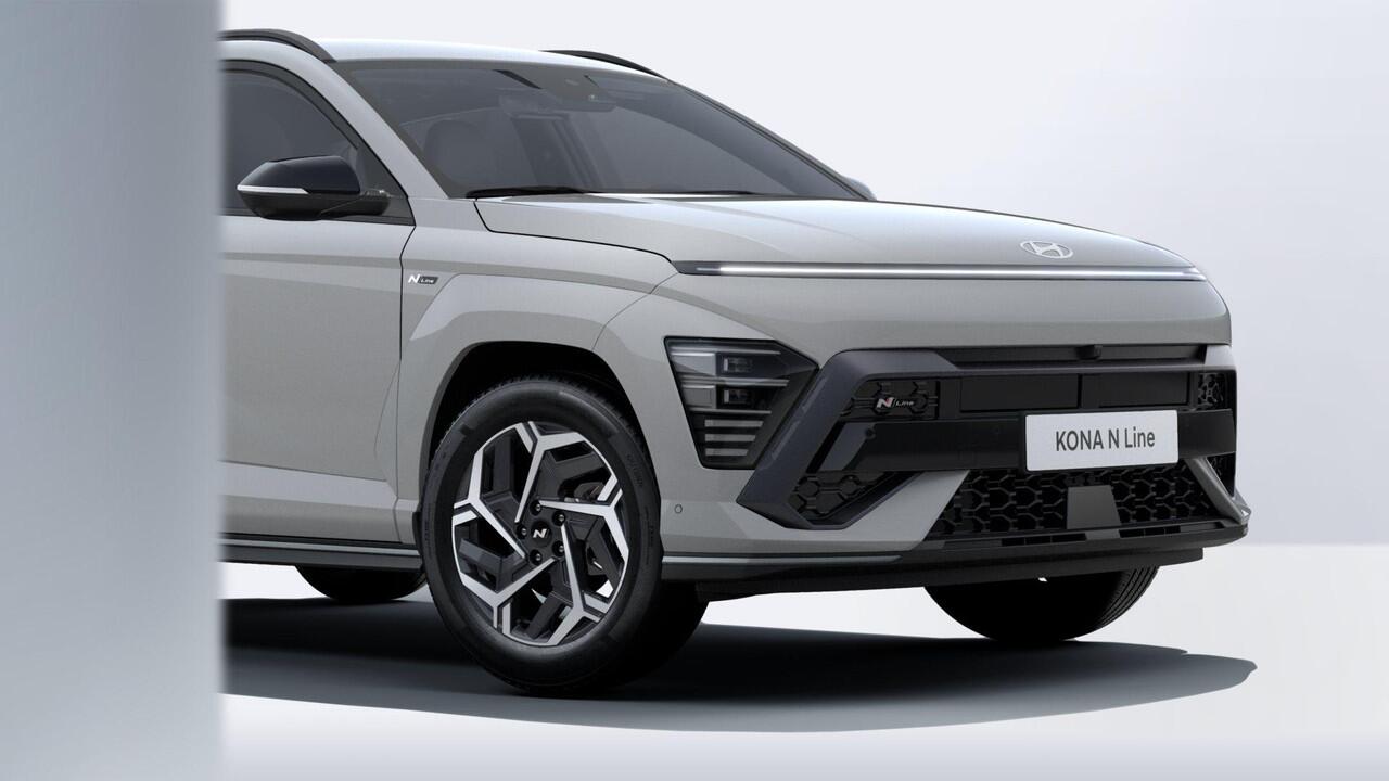 Hyundai Kona 1.6 GDI HEV N Line | Rijklaarprijs! | Speciale Korting | Alcantara Leer | 360 Camera |