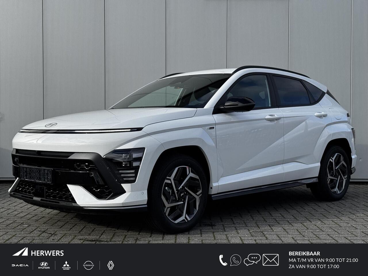 Hyundai Kona 1.6 GDI HEV N Line / nieuw uit voorraad / Modeljaar 2026 / 18" Lm velgen / Led Koplampen / 360 camera / rijklaar 40.648 /