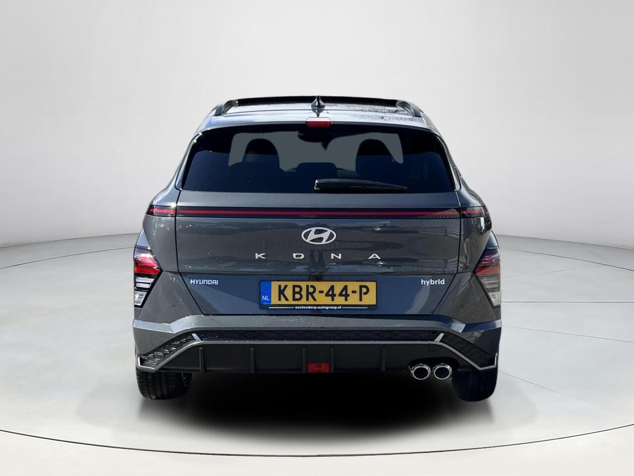 Hyundai Kona 1.6 GDI HEV N Line Sky | Apple Carplay / Android Auto | 360 graden camera | Stoel Verwarming / Koeling | Stuur Verwarming | Schuif / Kanteldak | LED-Verlichting | Elektrische Kofferbak |