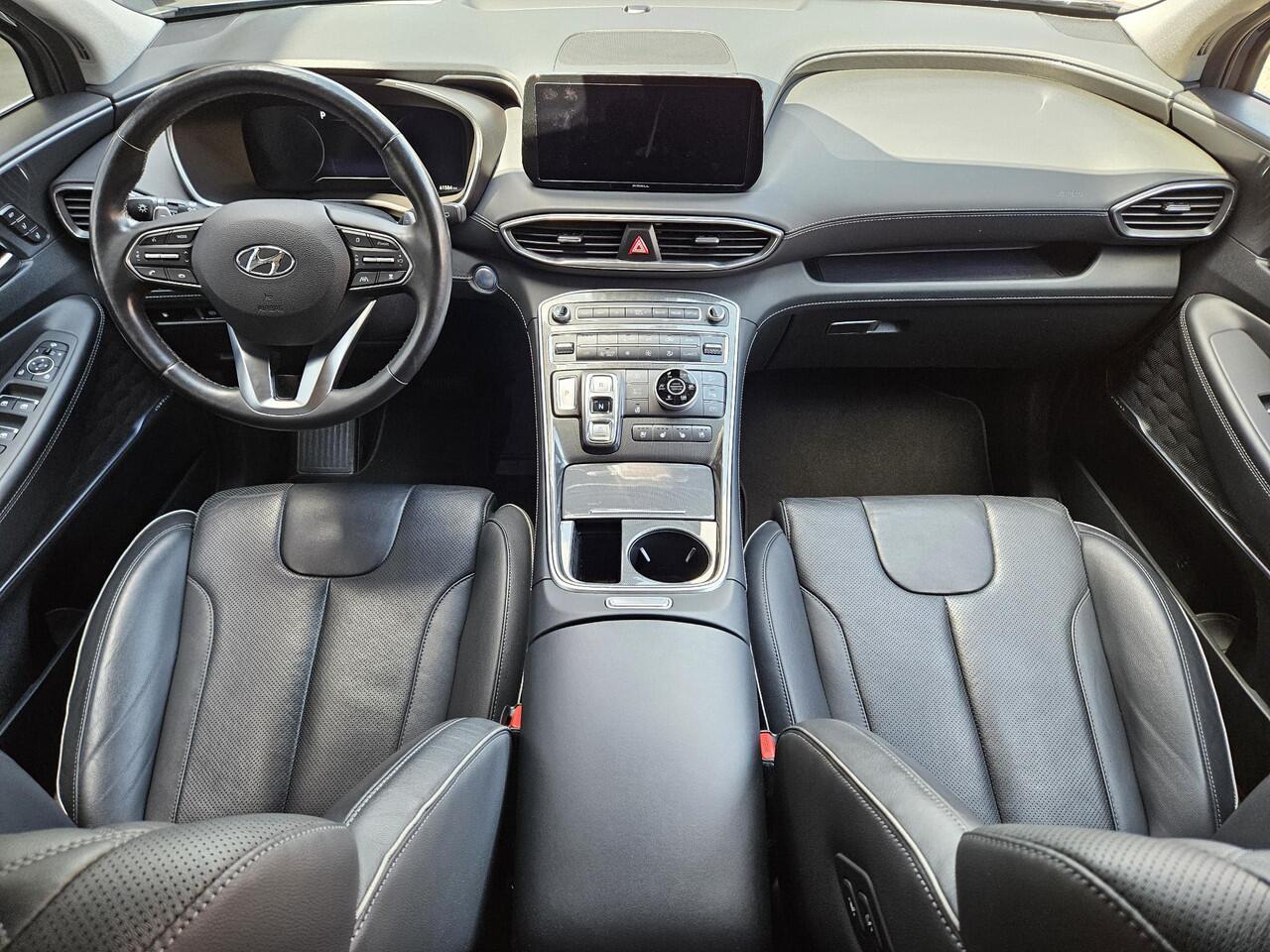 Hyundai SANTA FE 1.6 T-GDI PHEV Premium Plus Sky /Apple Carplay/Pano/Elektr.klep/360 Cam./Stoelverkoeling/HUD/ACC/Krell Audio/Elektr. lederen stoelen/DAB+/Trekhaak/(MET GARANTIE*)