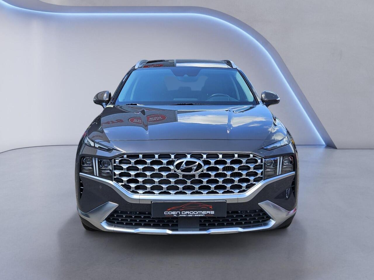 Hyundai SANTA FE 1.6 T-GDI PHEV Premium Plus Sky /Apple Carplay/Pano/Elektr.klep/360 Cam./Stoelverkoeling/HUD/ACC/Krell Audio/Elektr. lederen stoelen/DAB+/Trekhaak/(MET GARANTIE*)